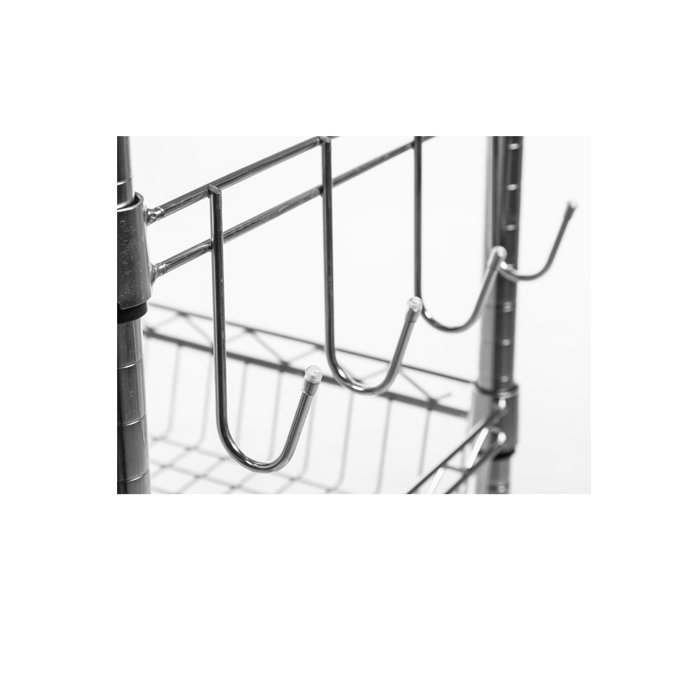 Dotted Line™ Enos Solid Wood Kitchen Cart & Reviews Wayfair